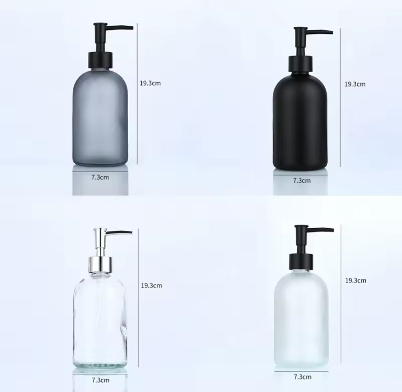 Distributeur De Savon Bouteille En Verre