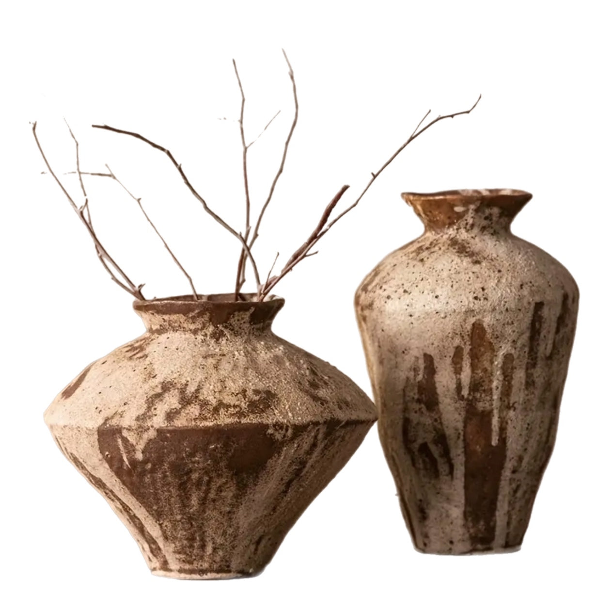 Vase Baroque Vieilli