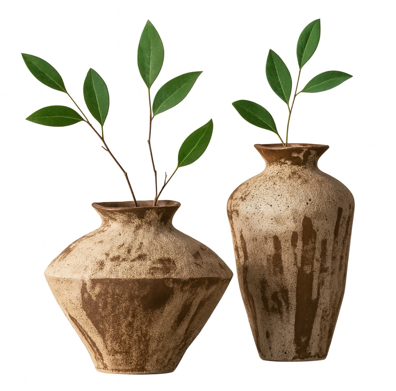 Vase Baroque Vieilli