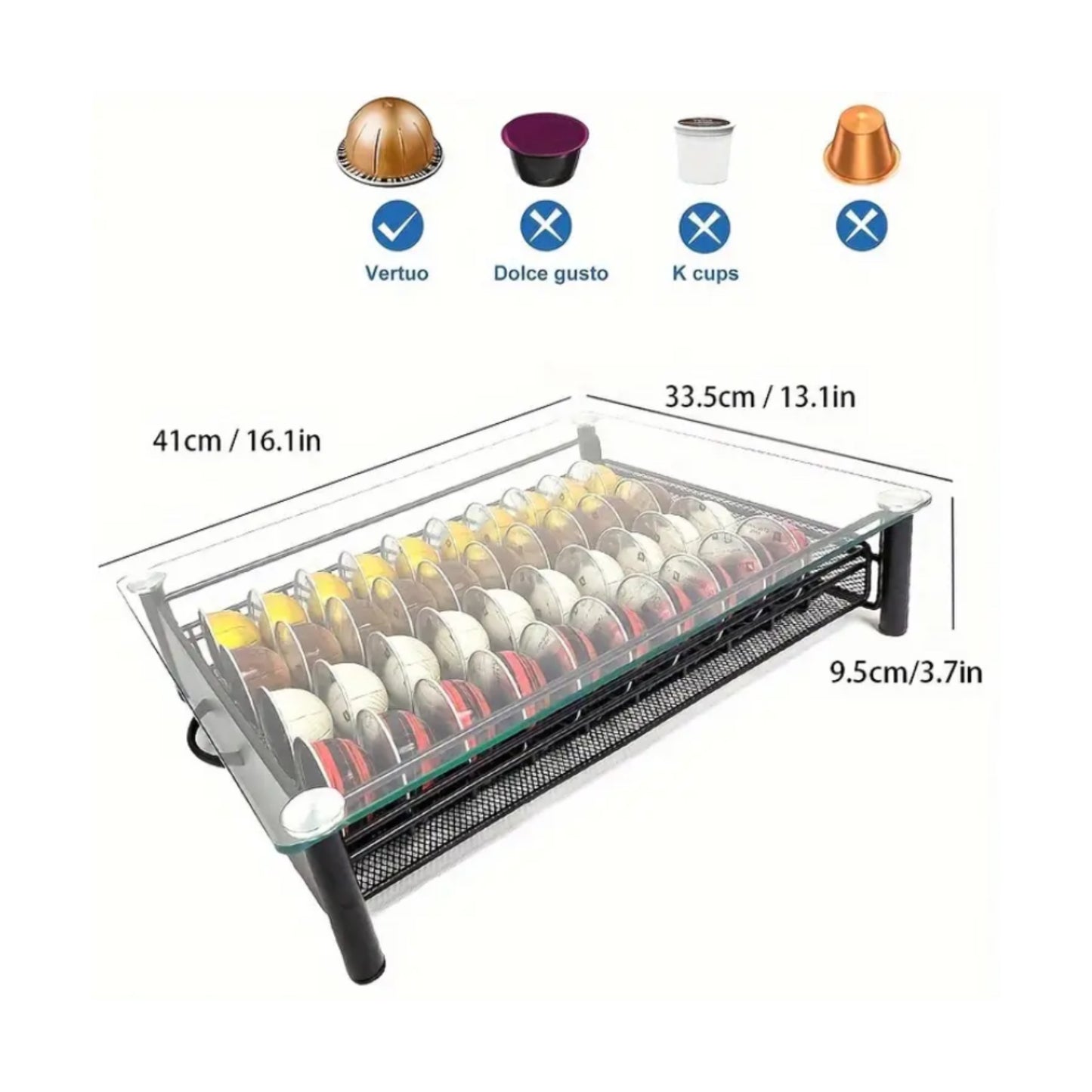 Tiroir de Rangement pour Capsules de Café