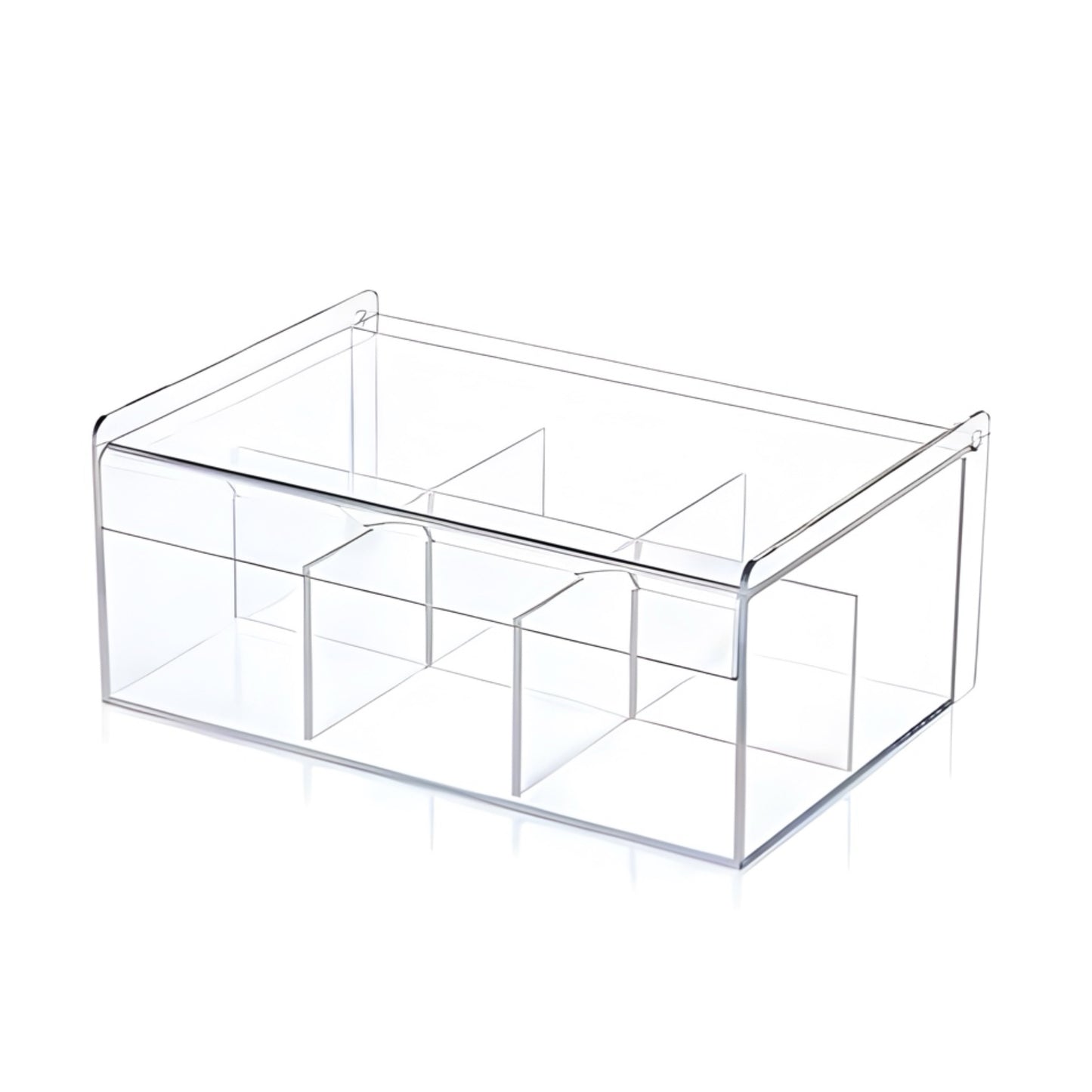 Clear Acrylic Tea Organizer