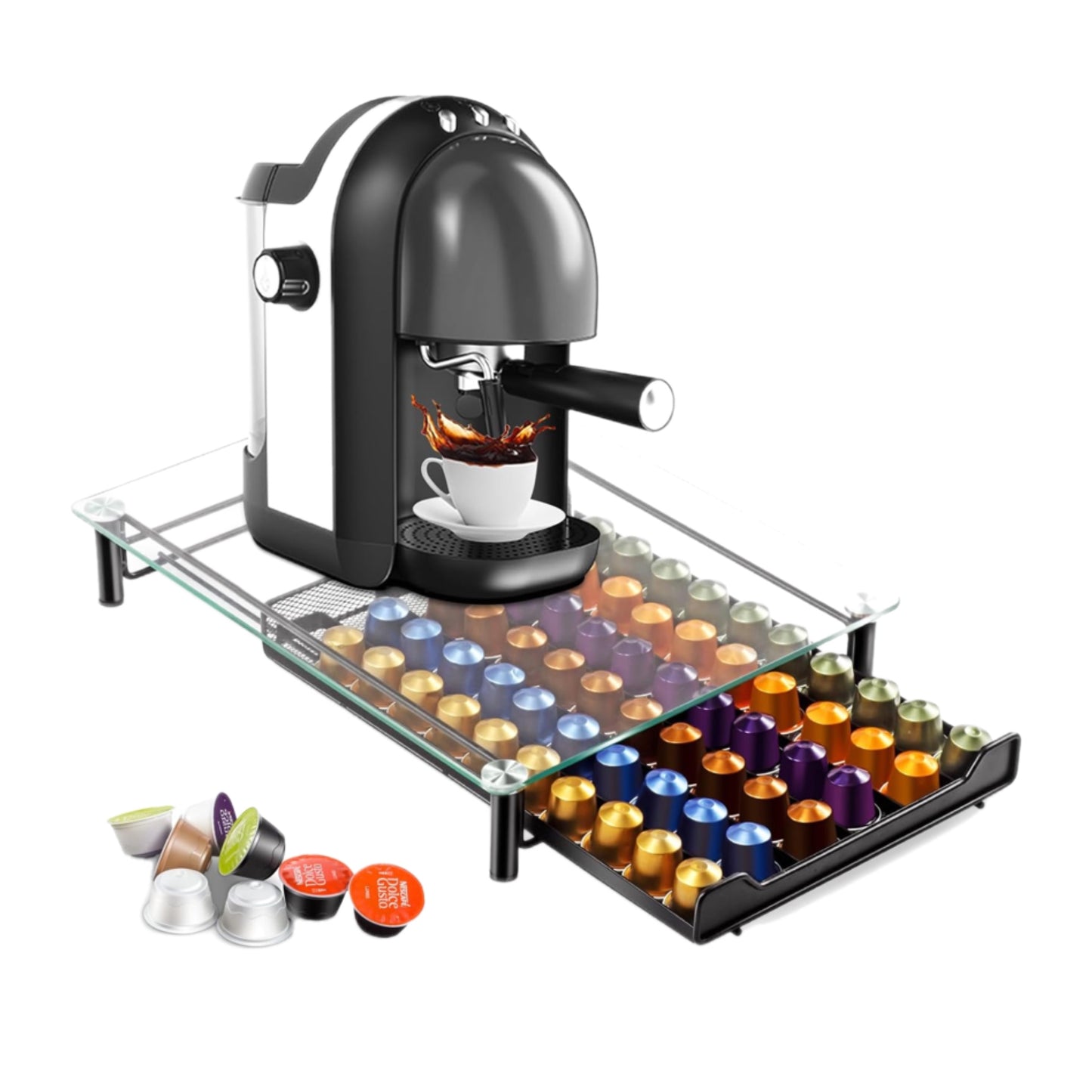 Tiroir de Rangement pour Capsules de Café