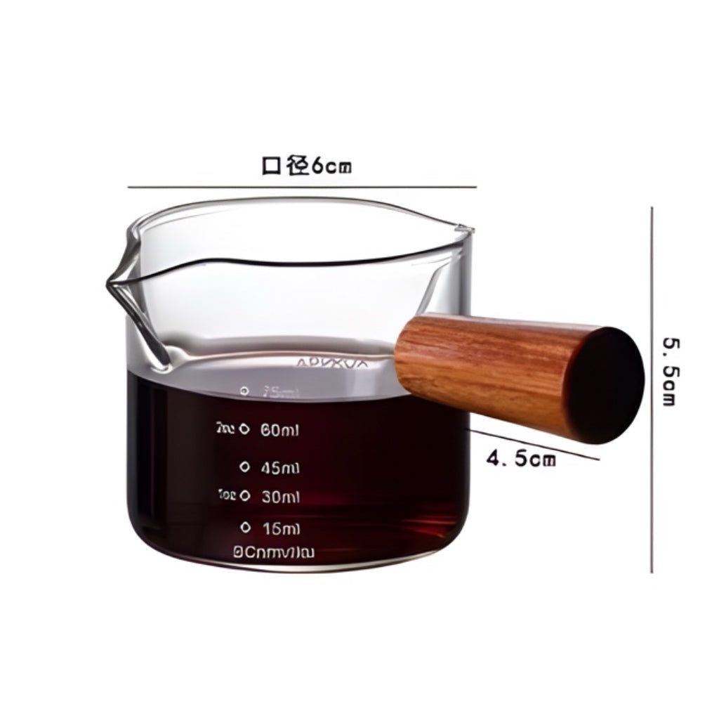 Borosilicate Glass Measuring Cup for Coffee