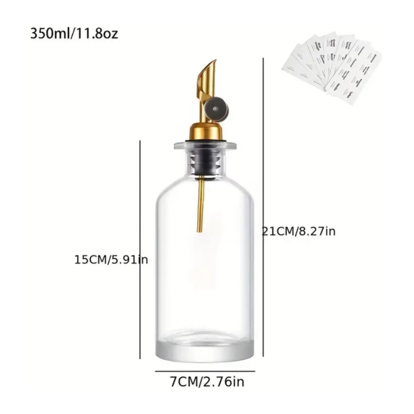 Glass Oil Bottle