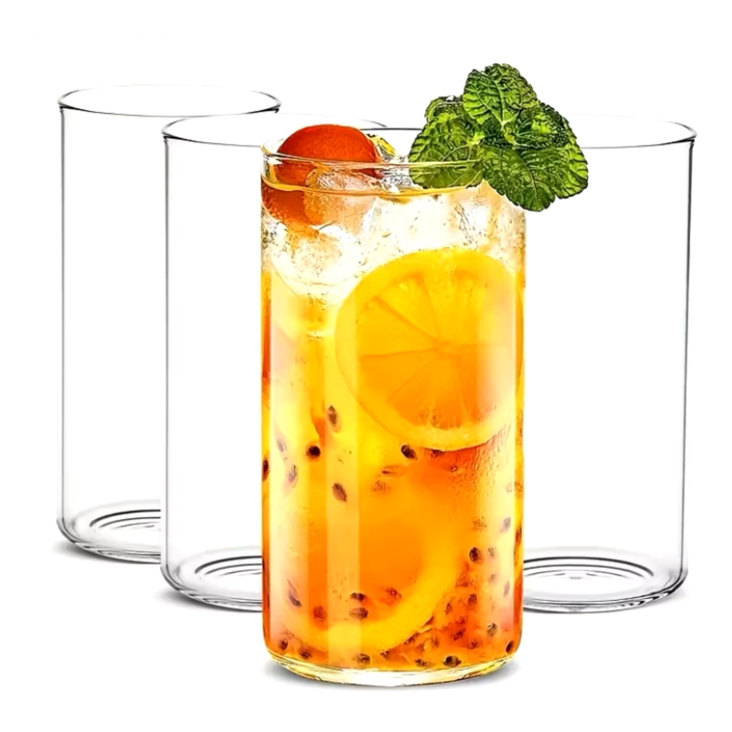 Iconic Transparent Glass with a Clean Design