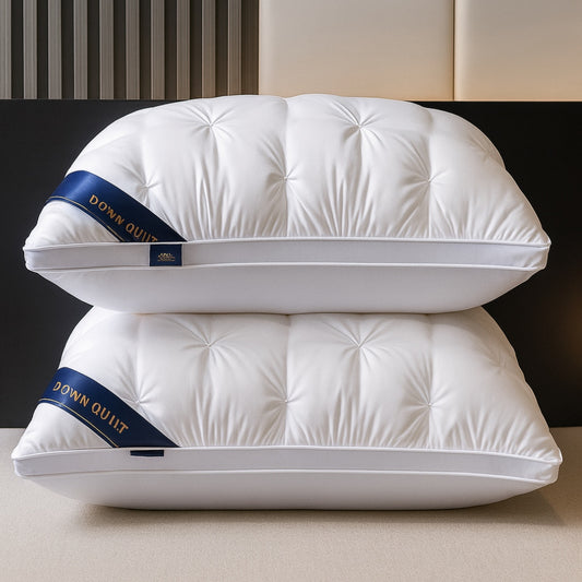 Lot de 2 Oreillers 3D – 4 Saison Confort Hôtel 5 Étoiles