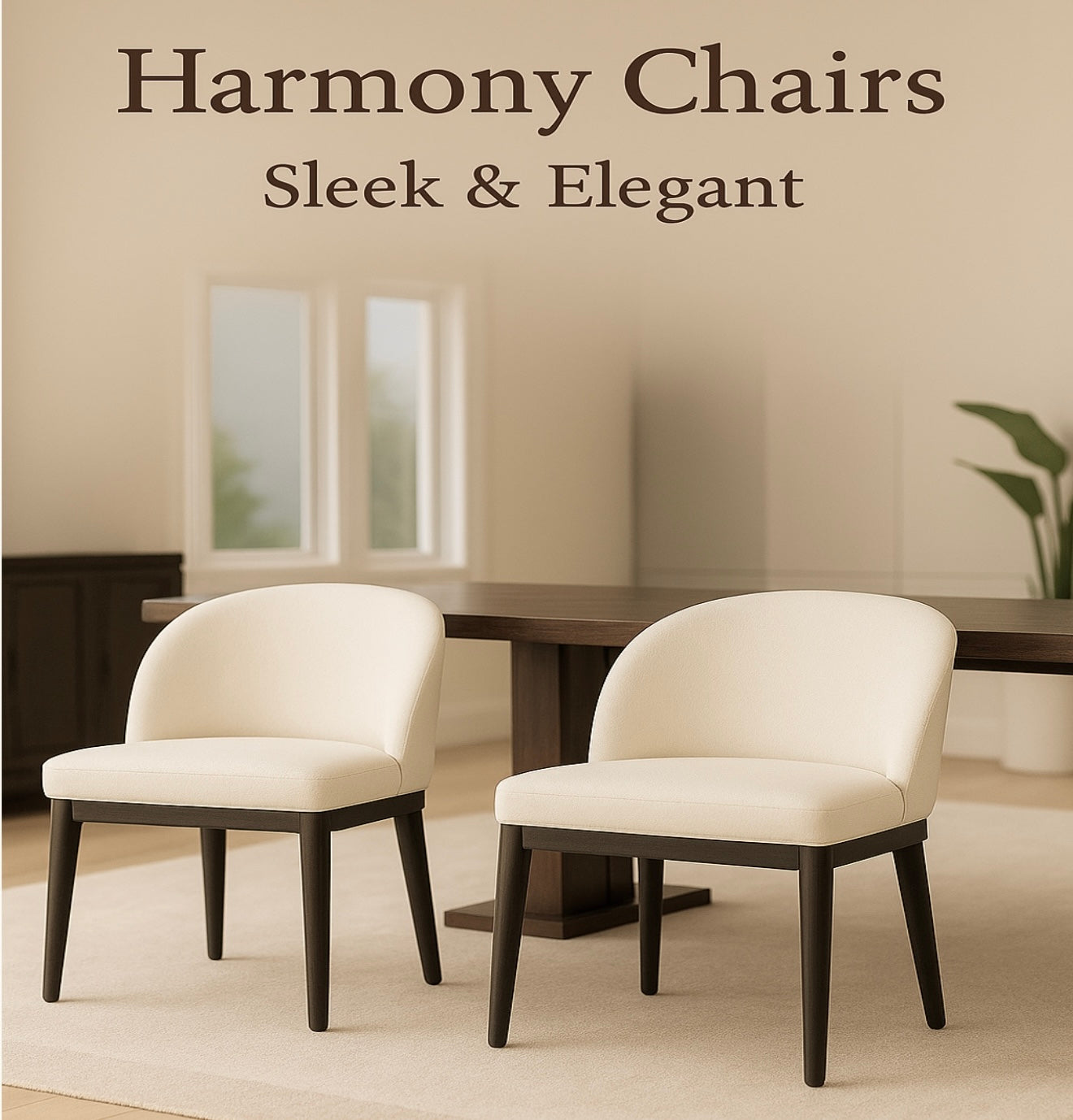 2 Chaises Harmonie Bois & Lin