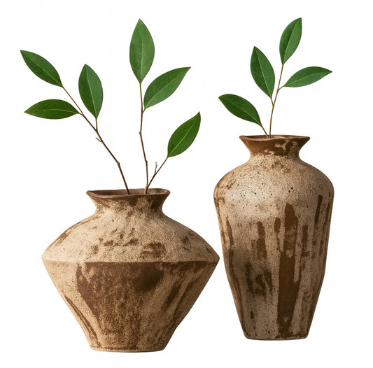 Vase Baroque Vieilli