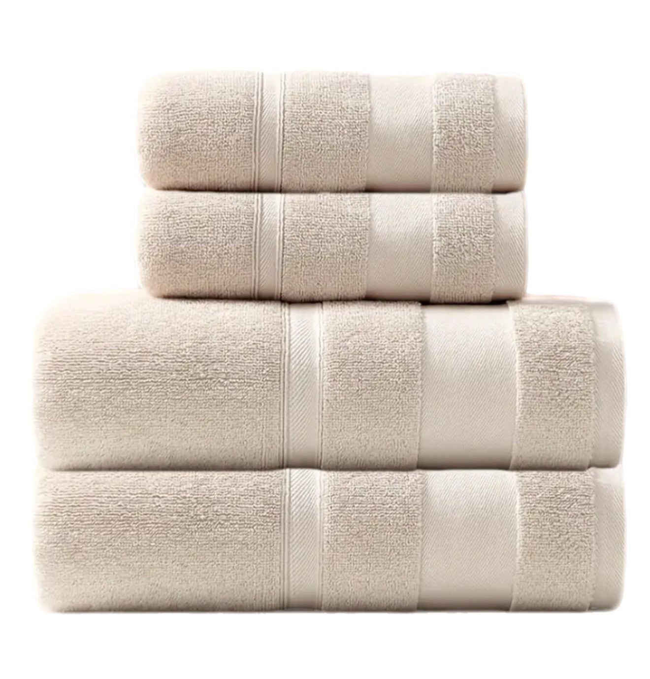 Ensemble de Serviettes en Pur Coton